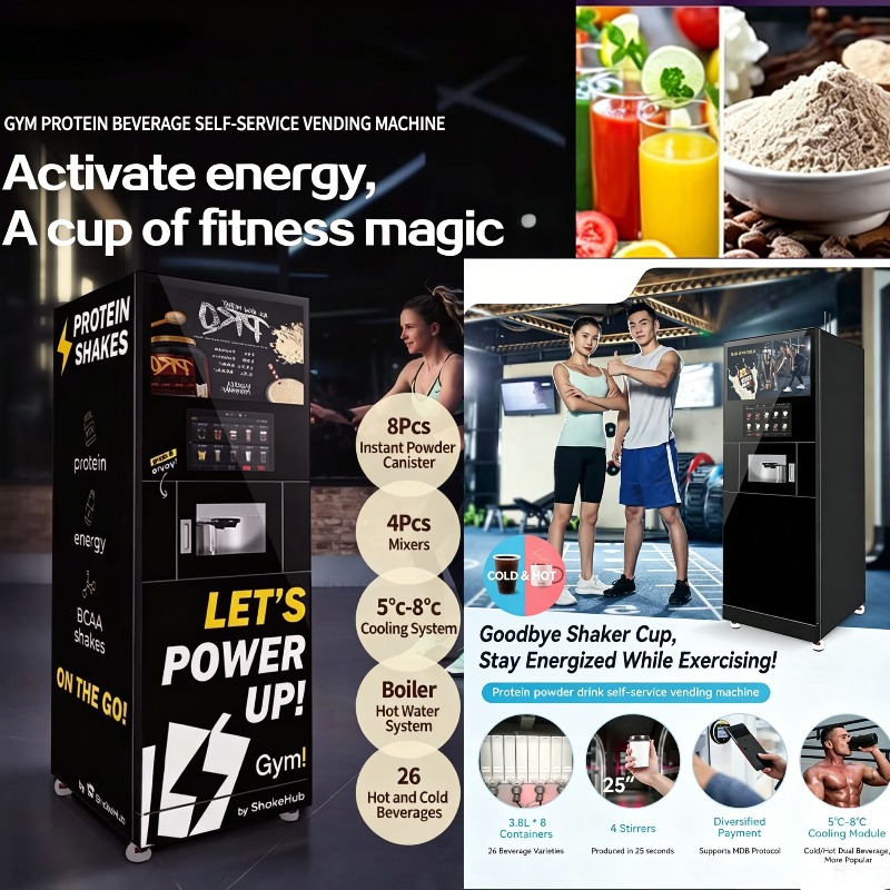 Protein Shake Dispenser Machin - đánh giá và giá Health Wellness Club